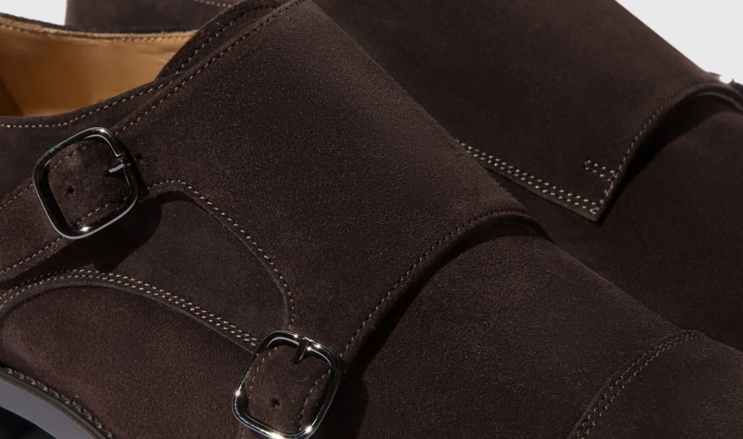 Shop Scarosso Francesco Moro Scamosciato Dark Brown Suede