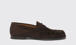Store Scarosso Fred Brown Suede Brown - Suede