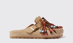 Sale Scarosso Gea Beige Beige - Suede