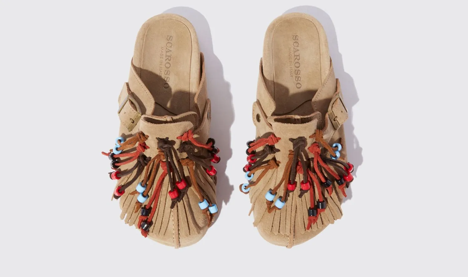 Sale Scarosso Gea Beige Beige - Suede