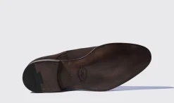 Cheap Scarosso Gervasio Ebano Scamosciato Leggero Dark Brown Suede - Light Line
