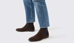 Best Scarosso Giacomo Brown Brown Suede - Jetsetter Edition