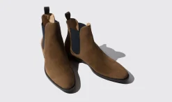 Fashion Scarosso Giacomo Tabacco Scamosciato Tobacco Suede