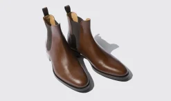 Cheap Scarosso Giancarlo Castagno Chestnut Calf