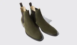 Best Sale Scarosso Giancarlo Oliva Green Suede