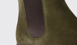 Best Sale Scarosso Giancarlo Oliva Green Suede