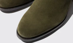 Best Sale Scarosso Giancarlo Oliva Green Suede