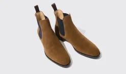 Outlet Scarosso Giancarlo Tabacco Tobacco Suede