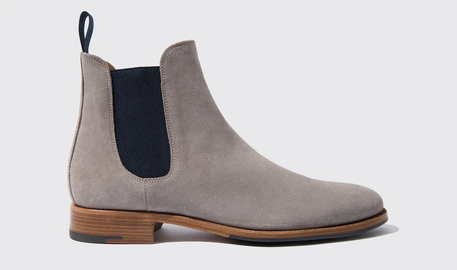 Shop Scarosso Giancarlo Taupe Taupe Suede