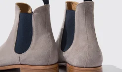 Shop Scarosso Giancarlo Taupe Taupe Suede