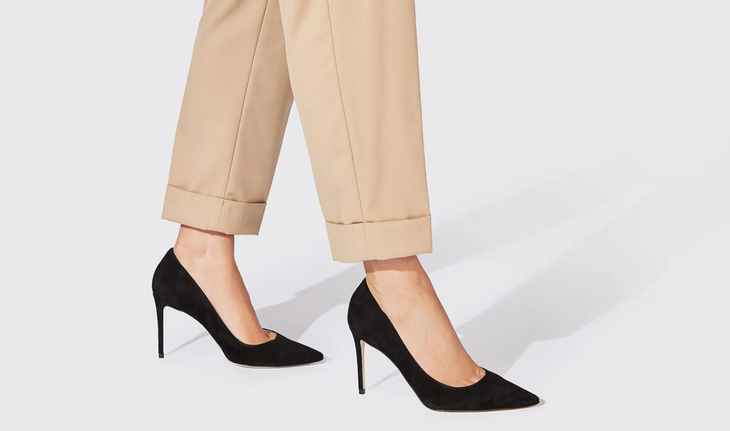 New Scarosso Gigi Black Suede Black - Suede