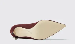 Fashion Scarosso Gigi Burgundy Suede Burgundy - Suede