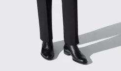 Best Sale Scarosso Giove Black Calf