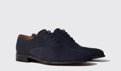 Best Scarosso Giove Abisso Scamosciato Leggero Dark Blue Suede