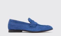 Sale Scarosso Gregory Blue Suede Blue - Suede