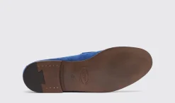 Sale Scarosso Gregory Blue Suede Blue - Suede