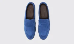 Sale Scarosso Gregory Blue Suede Blue - Suede