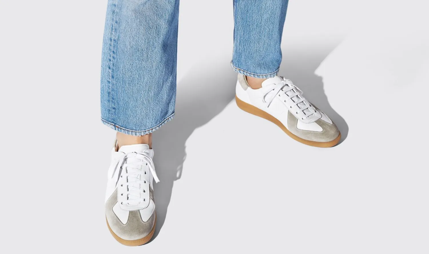 Shop Scarosso Hans White White - Calf