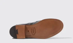 Store Scarosso Harper Black Edit Black & White - Calf