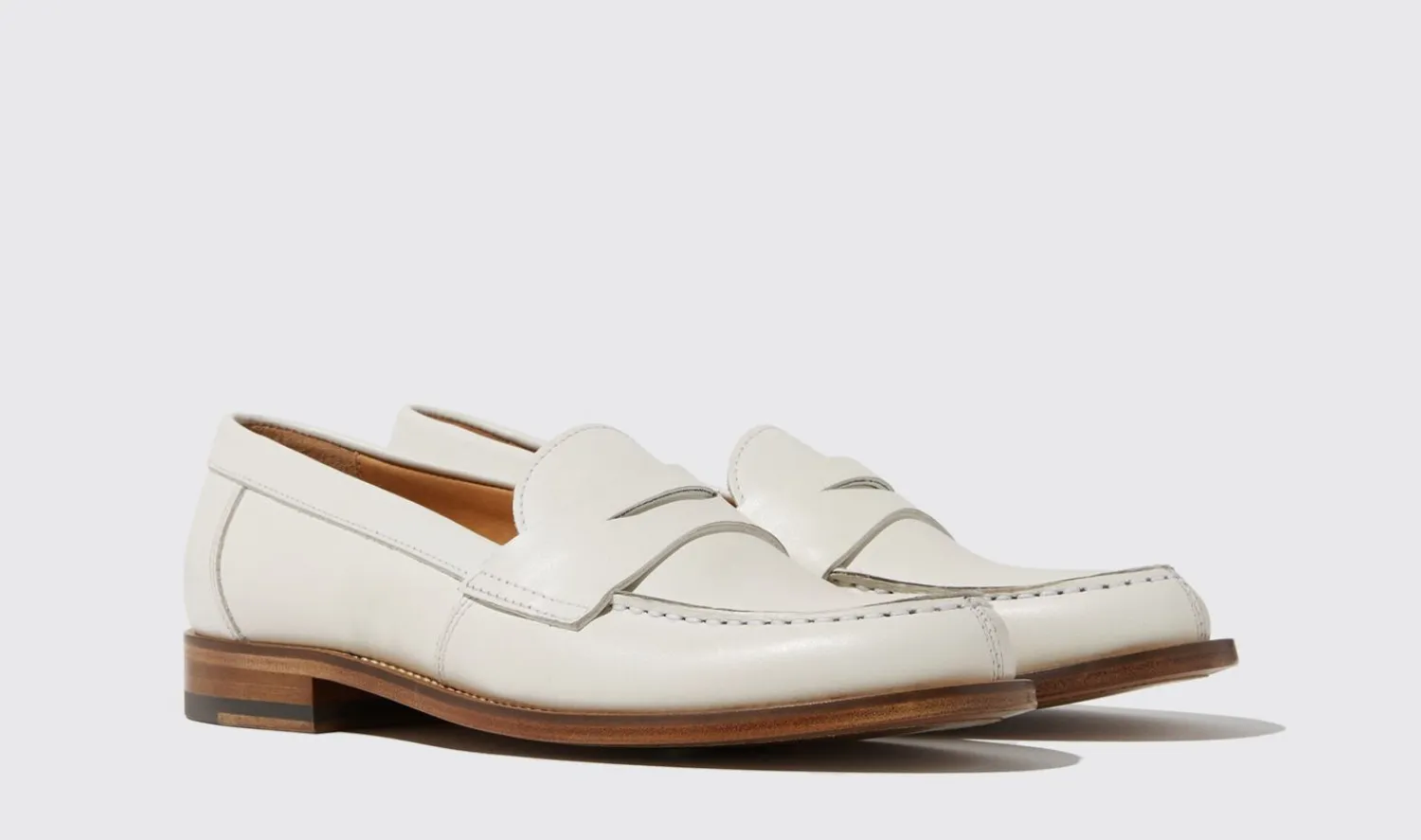 Store Scarosso Harper White White - Calf Leather