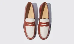 Best Sale Scarosso Havana Cognac Cognac - Calf
