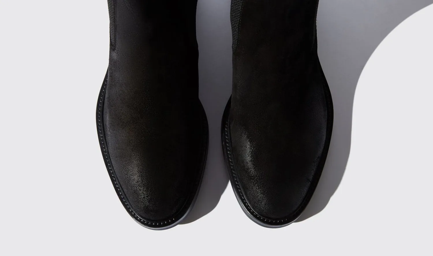 Discount Scarosso Hunter Black Black Suede