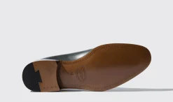 Shop Scarosso Ignazio Black Calf