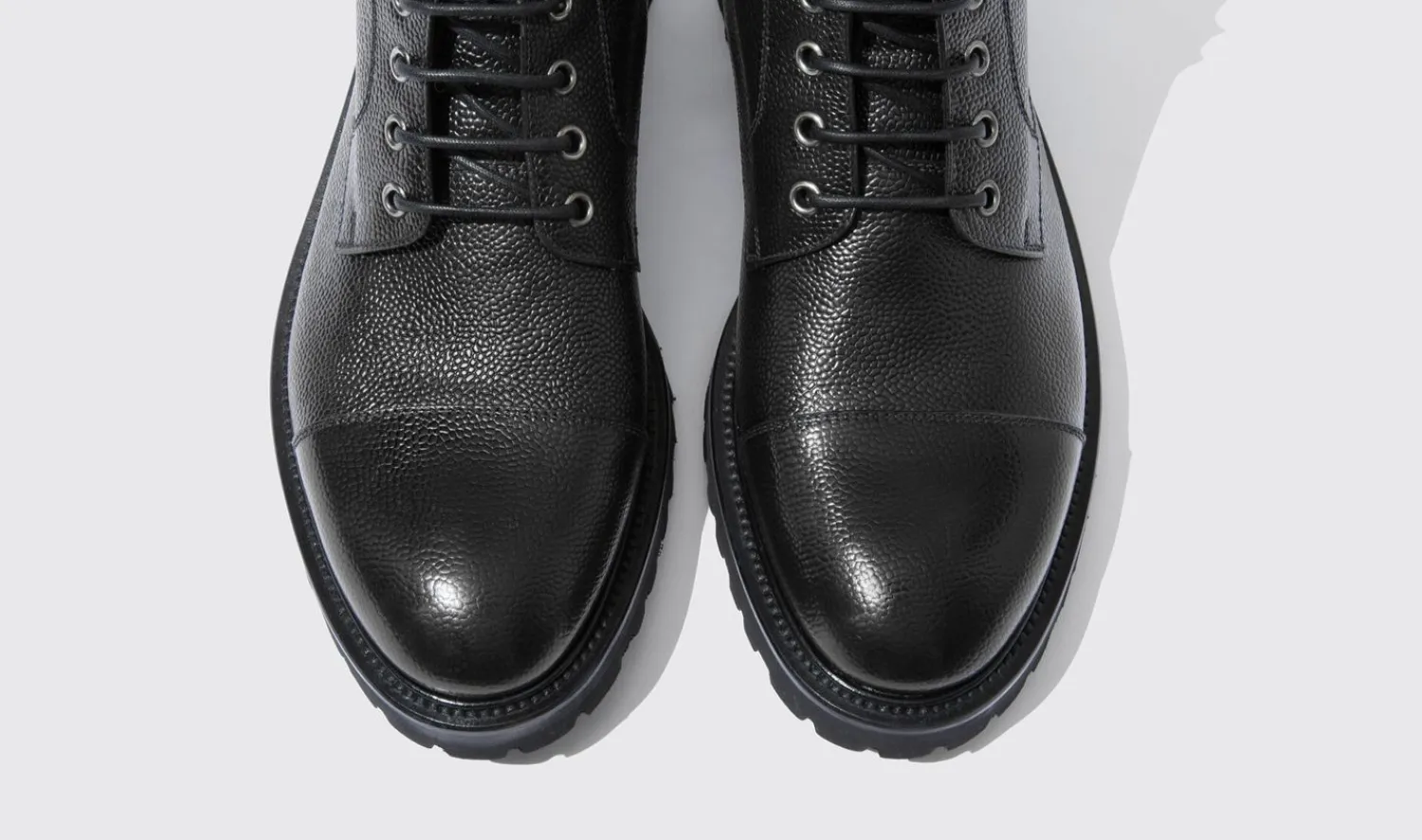 Cheap Scarosso Jackie Grain Black Black - Calf