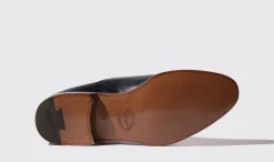 Clearance Scarosso Jacob Black Black Calf