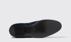 Flash Sale Scarosso Jay Blue Velvet Blue - Velvet