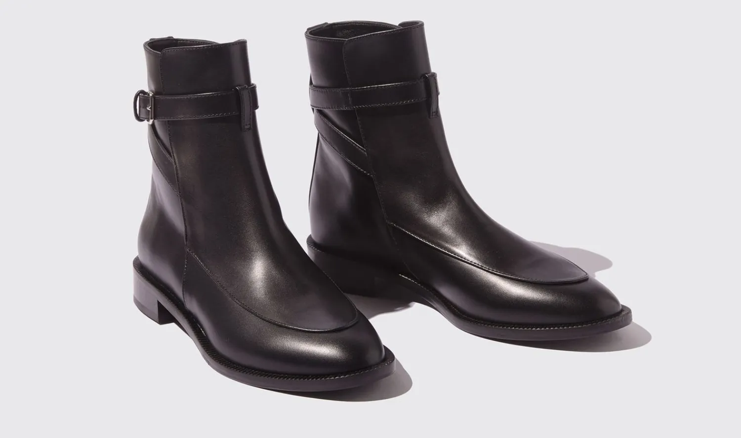 Cheap Scarosso Kelly Black Black - Calf