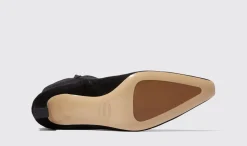 Clearance Scarosso Kira Black Suede Black - Suede