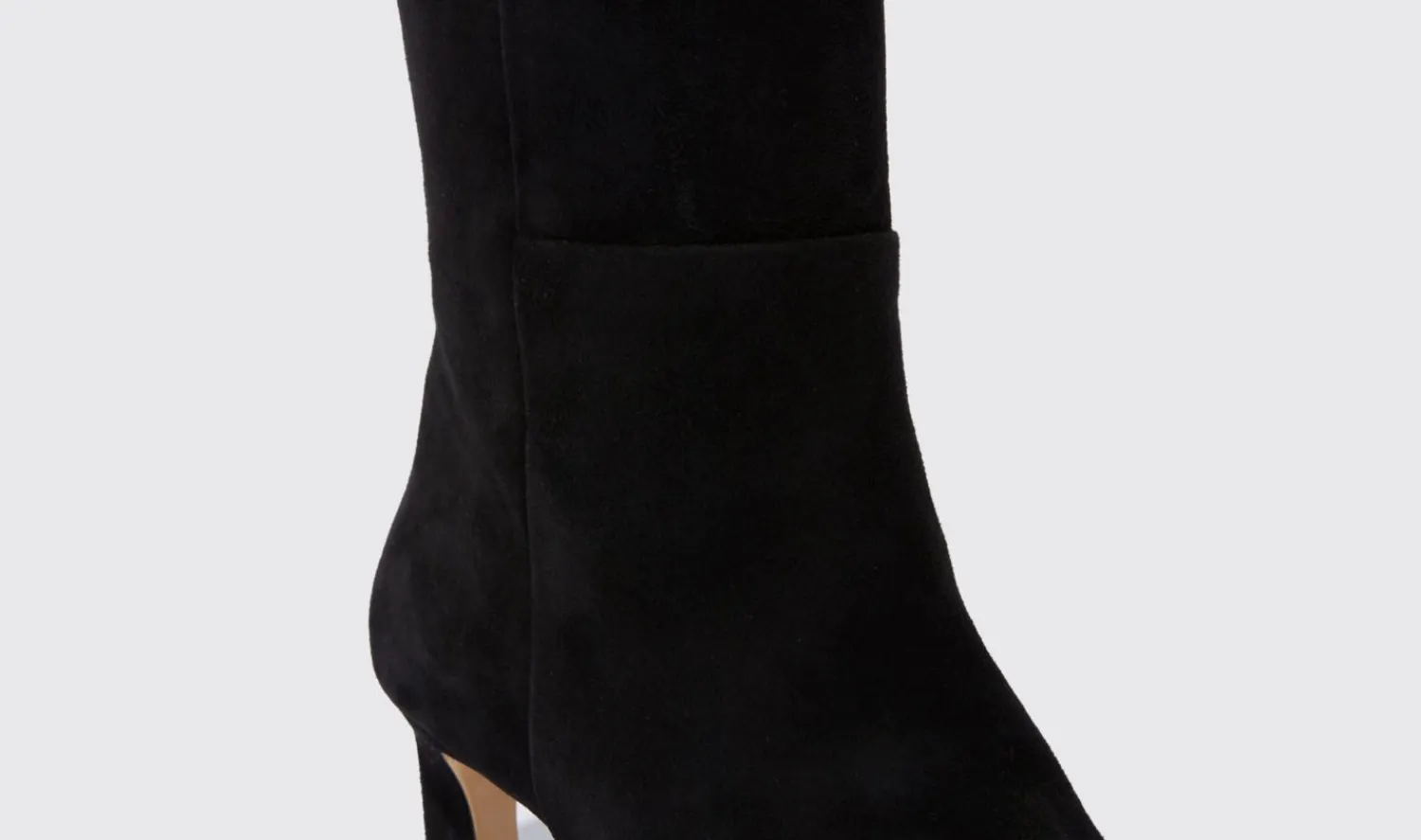 Clearance Scarosso Kira Black Suede Black - Suede