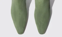 Cheap Scarosso Kira Green Suede Green - Suede
