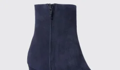 Shop Scarosso Kitty Blue Suede Blue - Suede
