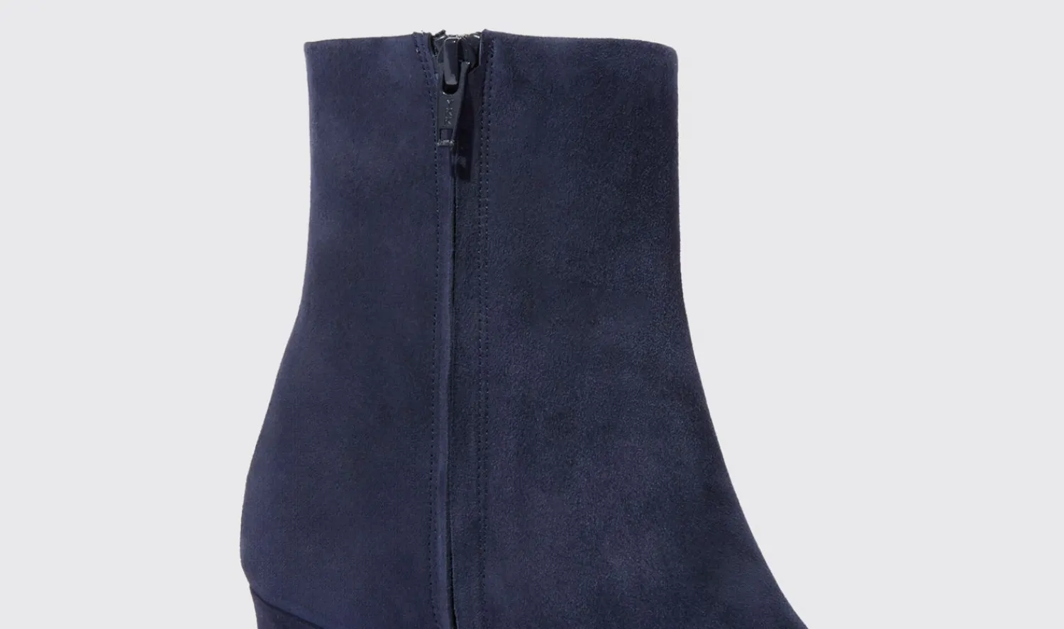 Shop Scarosso Kitty Blue Suede Blue - Suede