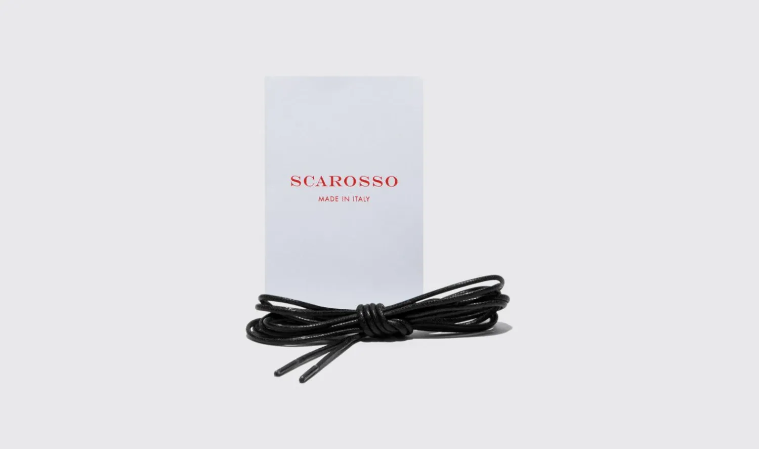 Store Scarosso Laccio Nero Tondo Black