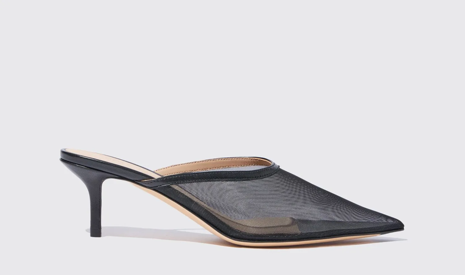 Discount Scarosso Laura Black Mesh Black - Mesh