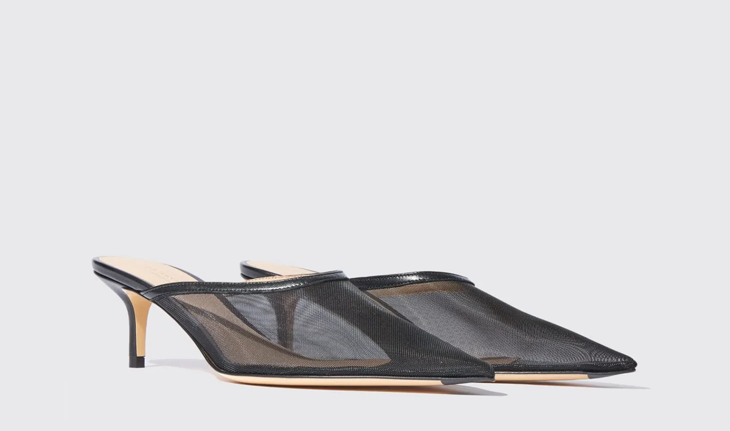 Discount Scarosso Laura Black Mesh Black - Mesh