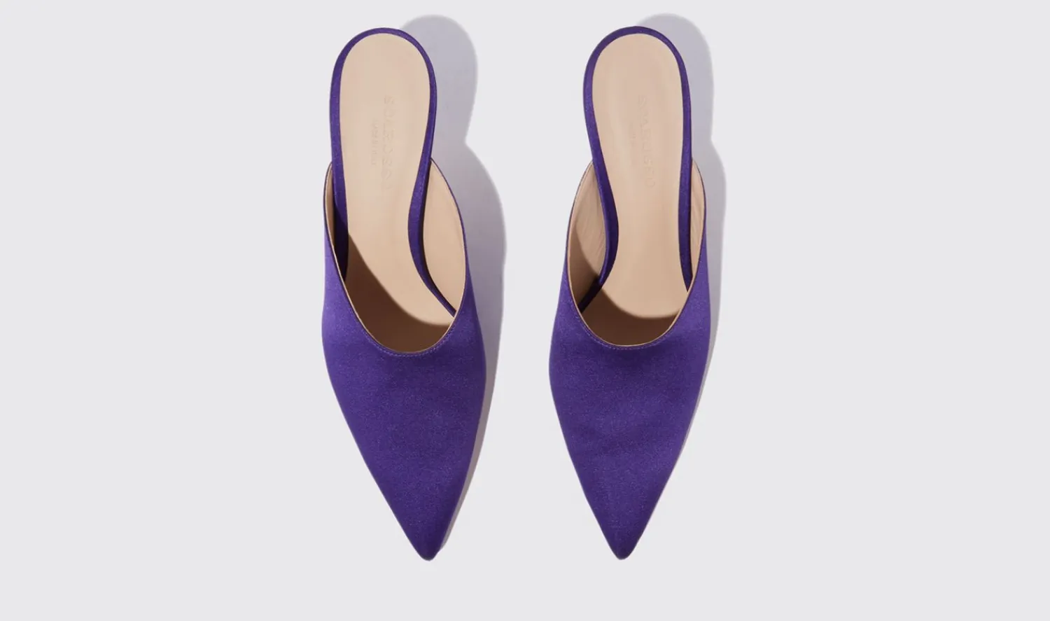 Hot Scarosso Laura Purple Purple - Silk