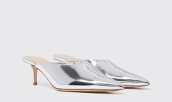 Discount Scarosso Laura Silver Silver - Laminated