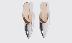 Discount Scarosso Laura Silver Silver - Laminated