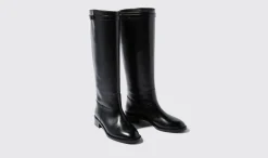 Cheap Scarosso Lauren Black Black - Calf