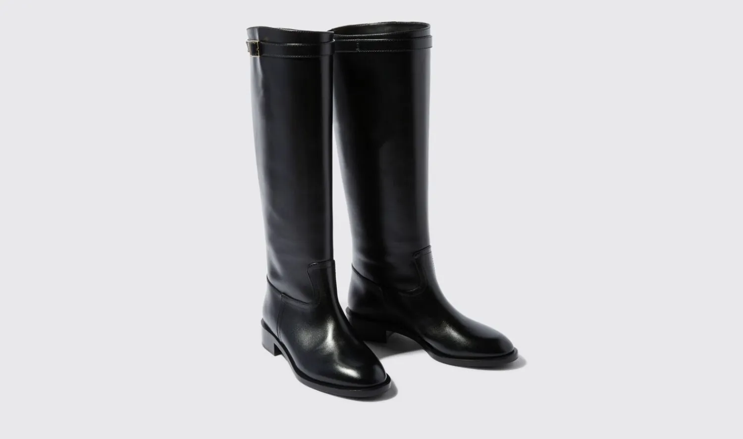 Cheap Scarosso Lauren Black Black - Calf
