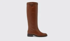 Clearance Scarosso Lauren Cognac Cognac - Calf