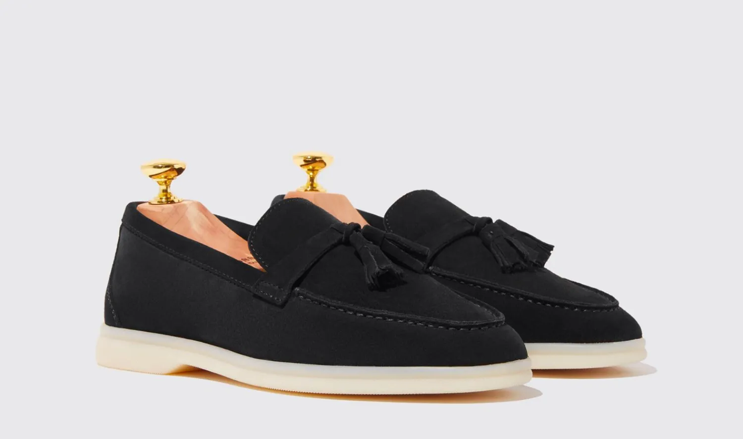 Best Sale Scarosso Leandra Black Suede Edit Black Edit - Suede