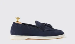 Outlet Scarosso Leandra Blu Scamosciata Blue - Suede