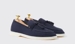 Outlet Scarosso Leandra Blu Scamosciata Blue - Suede