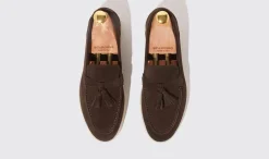 Fashion Scarosso Leandra Brown Suede Dark Brown - Suede