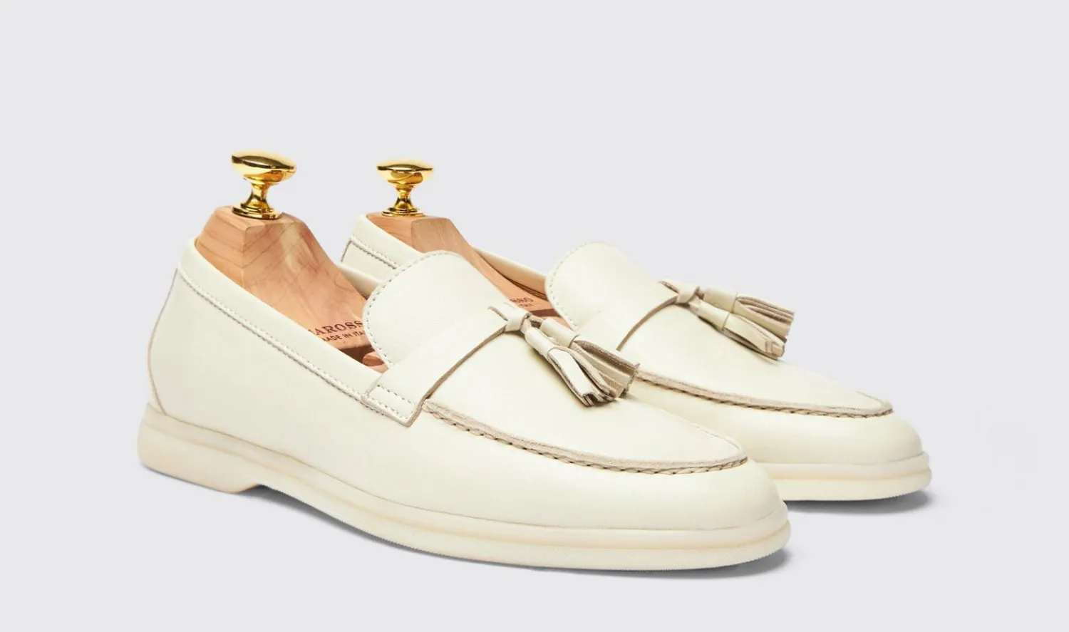 Online Scarosso Leandra Off White Off White - Calf